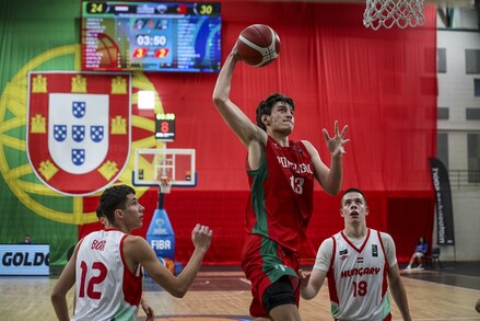 U18 EuroBasket Division B 2023: Hungria x Portugal