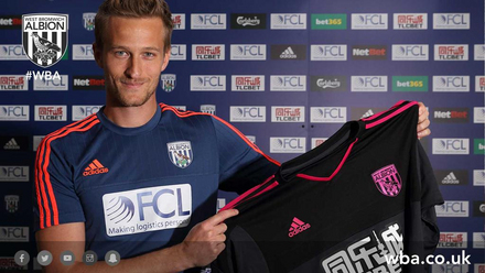 Anders Lindegaard no West Bromwich