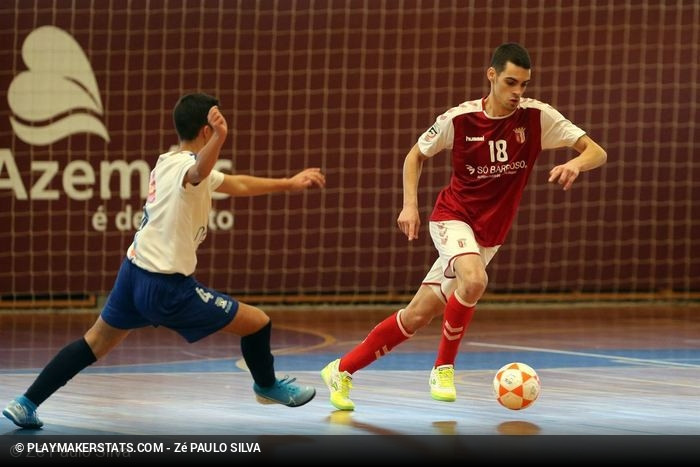 Futsal Azemis x SC Braga - Camp. Nacional Juniores Futsal Zona Norte 19/20 - Campeonato Jornada 8